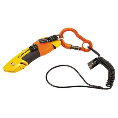 Image showing 7 th Squids Coiled Tool Lanyard with Single Carabiner, 2 lb.