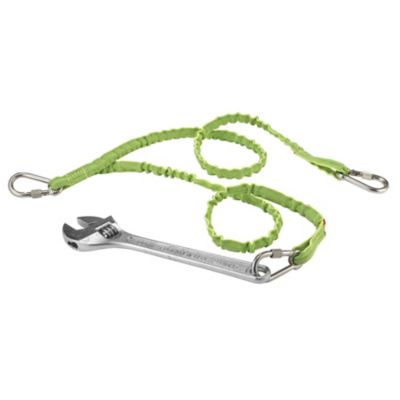 Image showing  Twin Leg Tool Lanyard with Stainless Triple Carabiners, 15 lb.