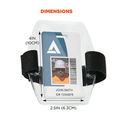 Image showing 5 th Squids 3386 Vinyl Arm Band ID Badge Holder
