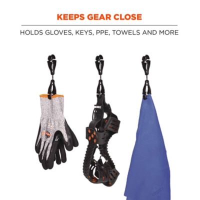 Image showing  3420 Swiveling Glove Clip Holder with Dual Clips