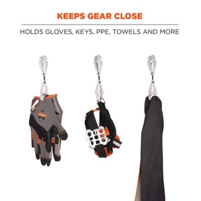 Image showing 1 th Squids 3420 Swiveling Glove Clip Holder with Dual Clips