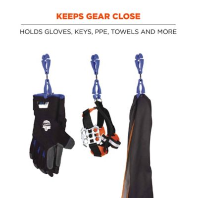 Image showing  3420 Swiveling Glove Clip Holder with Dual Clips