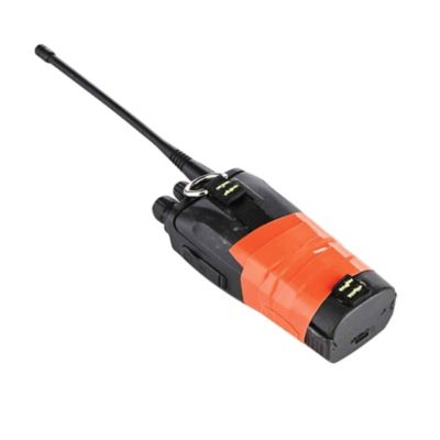 Image showing  2 lb. Web Tool Tether Attachments with D-Ring Tool Tails, Black/Orange, Variety, 6 pc.