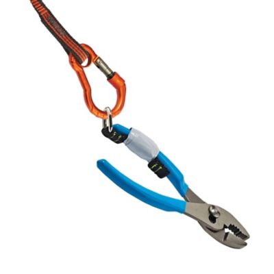 Image showing 5 th Squids 2 lb. Web Tool Tether Attachments with D-Ring Tool Tails, Black, Short, 6 pc.