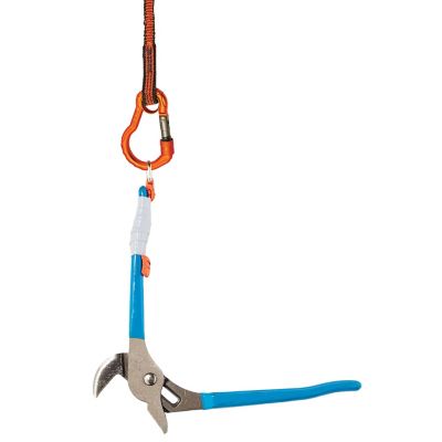 Image showing 6 th Squids 2 lb. Web Tool Tether Attachments with D-Ring Tool Tails, Orange, Medium, 6 pc.