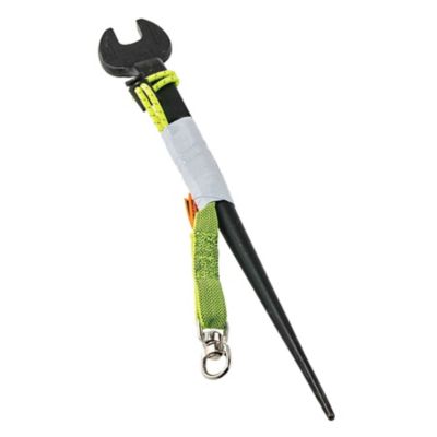 Image showing  10 lb. Elastic Swivel Tool Tether Attachments with Loop Tool Tails, 3 pc.