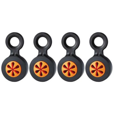 Squids Hand Tool Attachment Traps, Black/Orange, Large, 4 pc.