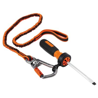 Image showing 7 th Squids Hand Tool Attachment Traps, Black/Orange, Extra Large, 4 pc.