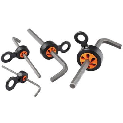 Image showing  Hand Tool Attachment Traps, Slips, Black/Orange, 4 pc.