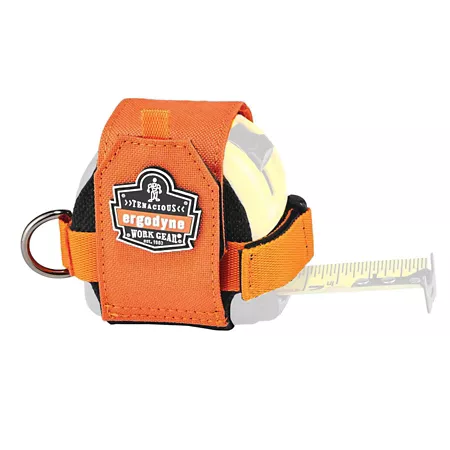 Squids Tape Measure Holder/Belt Clip Orange Large Tool Belts & Aprons