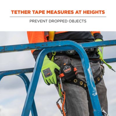 Image showing  Tape Measure Holder, Belt Clip, Black, Extra Large