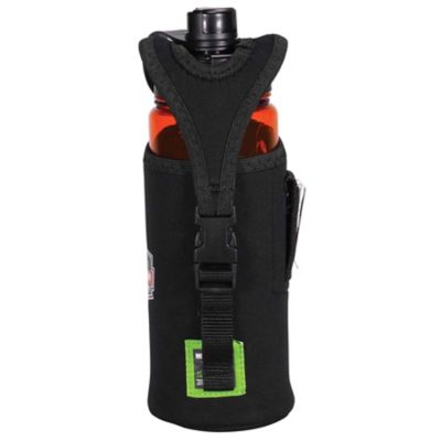 Image showing  Can or Bottle Holder with Trap, Black, Large