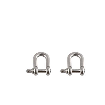 Squids Tool Attachment Shackles, Stainless Steel, Small, 2 pc.