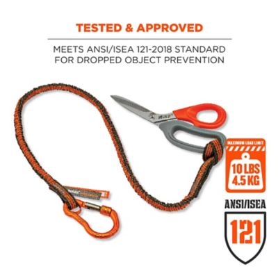 Image showing  Tool Lanyard with Single Carabiner, 10 lb.