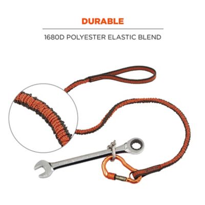 Image showing 5 th Squids Tool Lanyard with Single Carabiner, 10 lb.