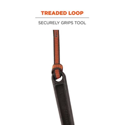Image showing 7 th Squids Tool Lanyard with Single Carabiner, 10 lb.