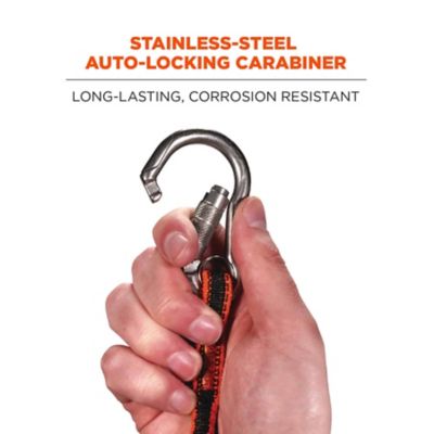 Image showing 5 th Squids Tool Lanyard with Stainless-Steel Carabiner and Loop, 15 lb.