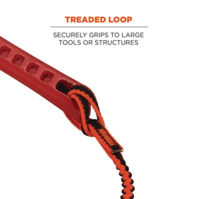 Image showing 7 th Squids Tool Lanyard with Stainless-Steel Carabiner and Loop, 15 lb.