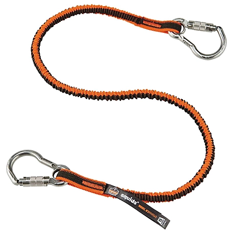 Squids Tool Lanyard with Dual Stainless-Steel Carabiners, 15 lb.