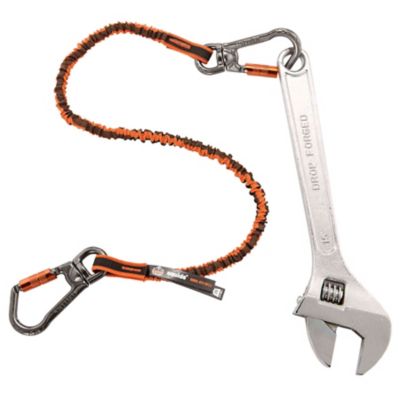 Image showing  Tool Lanyard with Dual Double-Locking Swivel Carabiners, 25 lb.
