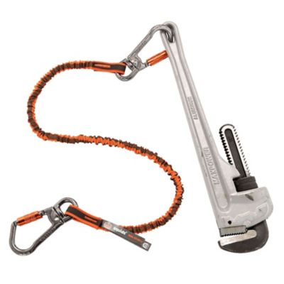 Image showing  Tool Lanyard with Dual Double-Locking Swivel Carabiners, 25 lb.