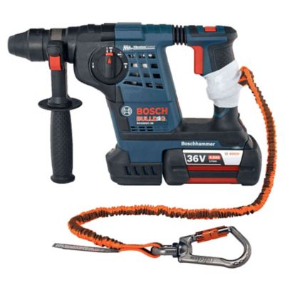 Image showing  Tool Lanyard with Dual Double-Locking Swivel Carabiners, 25 lb.