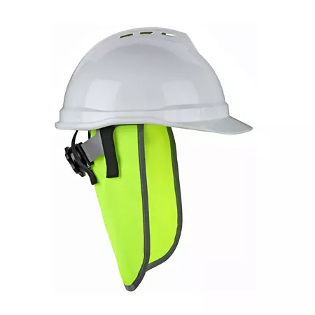 GloWear High Visibility Neck Shield for Safety Helmets Hard Hats