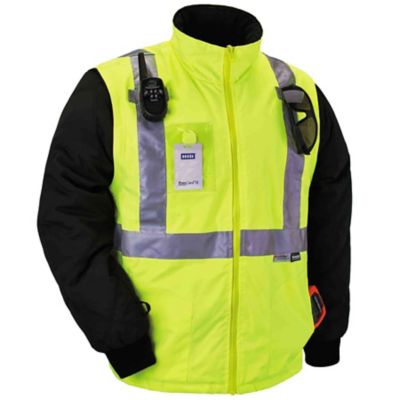 Image showing  Unisex Type R Class 2 Thermal High-Vis Jacket with Removable Sleeves