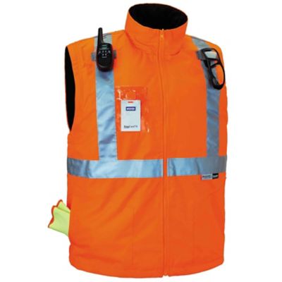 Image showing  Unisex Type R Class 2 Thermal High-Vis Jacket with Removable Sleeves