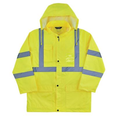 GloWear Unisex Adult Type R Class 3 Hi-Vis Lightweight Rain Jacket