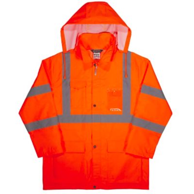 GloWear Unisex Adult Type R Class 3 Hi-Vis Lightweight Rain Jacket