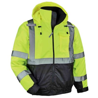 GloWear Unisex Adult Type R Class 3 Hi-Vis Thermal Quilted Bomber Jacket