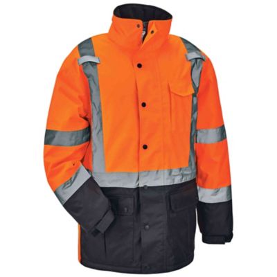 GloWear Unisex Adult Type R Class 3 Hi-Vis Thermal Quilted Parka