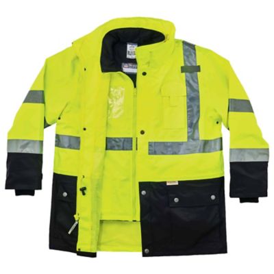 Image showing  Unisex Type R Class 3/2 Thermal High-Vis 4-in-1 Jacket Kit