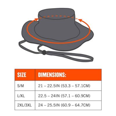 Image showing 5 th GloWear Unisex Hi-Vis Ranger Sun Hat