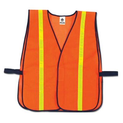 GloWear Unisex Non-Certified Hi-Gloss Hi-Vis Safety Vest
