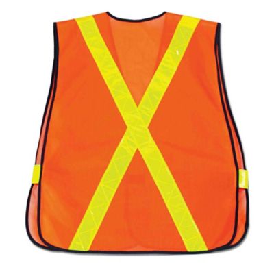 Image showing  Unisex Hi-Vis X-Back Safety Vest, Non-Certified