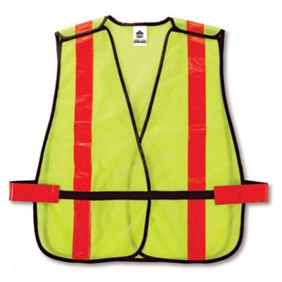 GloWear Unisex Hi-Vis X-Back Safety Vest, Non-Certified