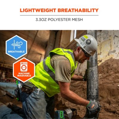 Image showing  Unisex Type R Class 2 Mesh Hi-Vis Economy Safety Vest, 21029