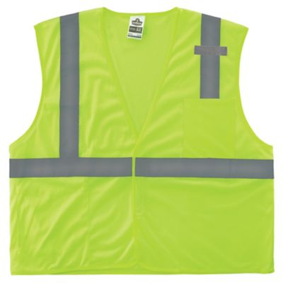 GloWear Unisex Type R Class 2 Mesh Hi-Vis Economy Safety Vest, 24535