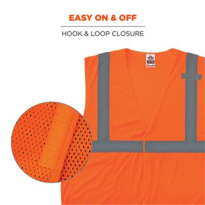 Image showing 5 th GloWear Unisex Type R Class 2 Mesh Hi-Vis Economy Safety Vest, 24535