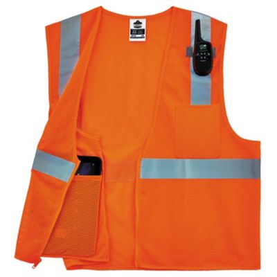 Image showing 2 th GloWear Unisex Type R Class 2 Economy Mesh Safety Vest