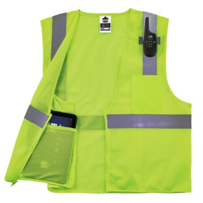 Image showing 2 th GloWear Unisex Type R Class 2 Economy Mesh Safety Vest