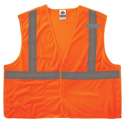 GloWear Unisex Type R Class 2 Breakaway Mesh Hi-Vis Economy Safety Vest, 21063