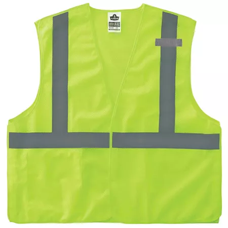 Ergodyne GloWear 8215BA Type R Class 2 Breakaway Mesh High Visibility Economy Safety Vest Double Size Safety Vests