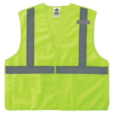 Image showing  Unisex GloWear 8215BA-S Type R Class 2 Breakaway Mesh Hi-Vis Economy Safety Vest, Single Sizing