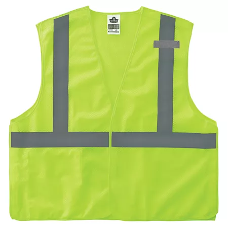 Ergodyne GloWear 8215BA-S Type R Class 2 Breakaway Mesh Economy High Visibility Safety Vest One Size Safety Vests