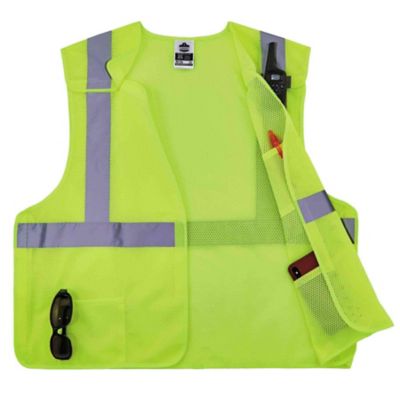 Image showing  Unisex Class 2 Hi-Vis 5-Point Breakaway Safety Vest