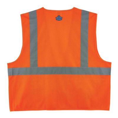 Image showing 1 th GloWear Unisex Type R Class 2 Standard Mesh Safety Vest with Zipper