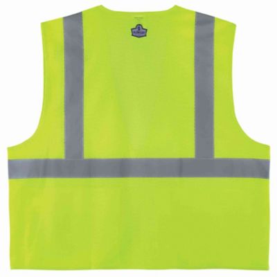 Image showing  Unisex Type R Class 2 Standard Mesh Safety Vest with Zipper